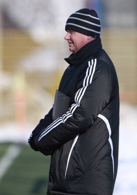 Football. Sparing. Ruch Chorzow - Podbeskidzie Bielsko-Biala. 06.02.2010