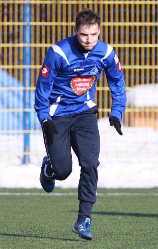 Football. Sparing. Ruch Chorzow - Podbeskidzie Bielsko-Biala. 06.02.2010
