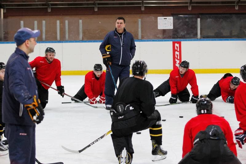 Ice Hockey. KH GKS Katowice. Training. 22.09.2016