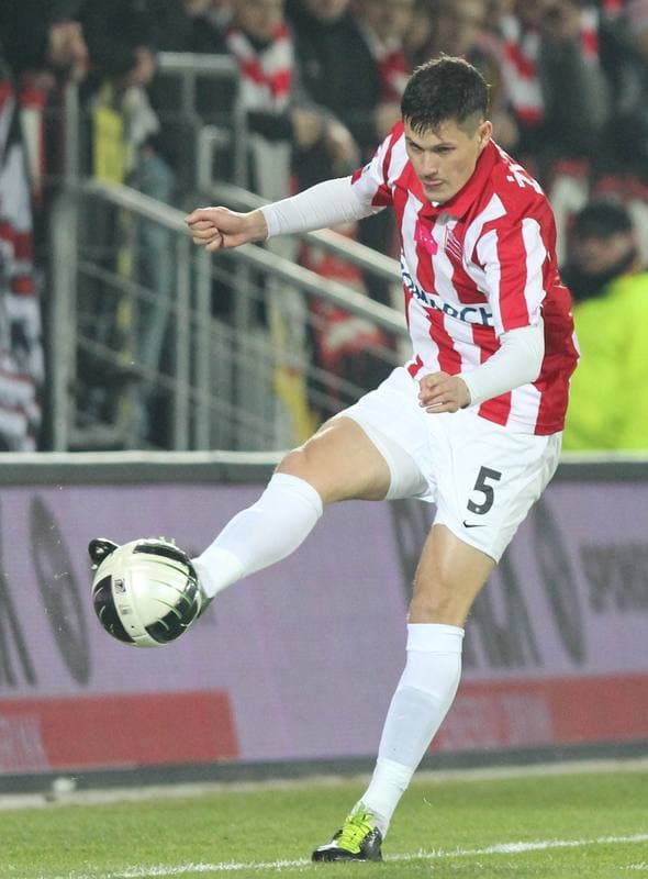 Football. T-Mobile Ekstraklasa. Cracovia Krakow - Zaglebie Lubin. 02.03.2012