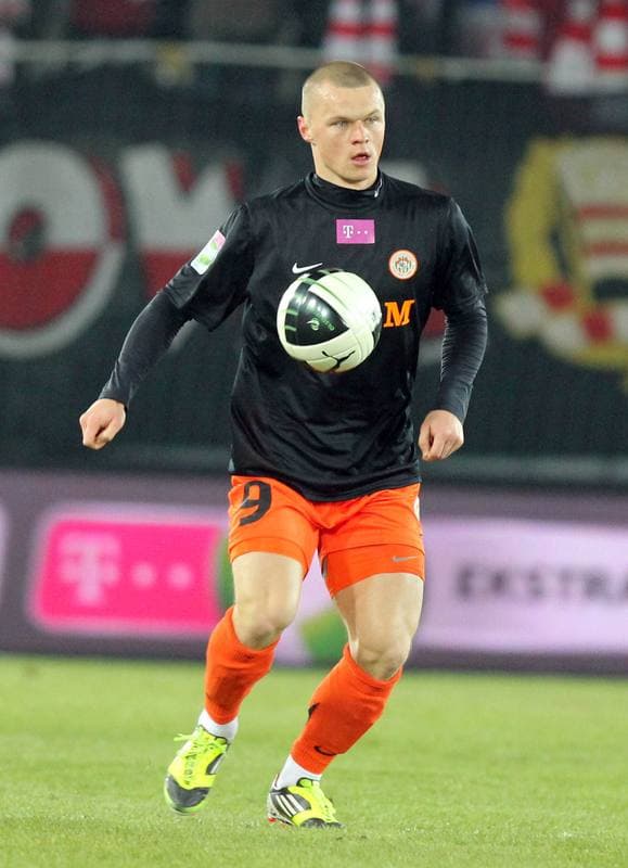 Football. T-Mobile Ekstraklasa. Cracovia Krakow - Zaglebie Lubin. 02.03.2012