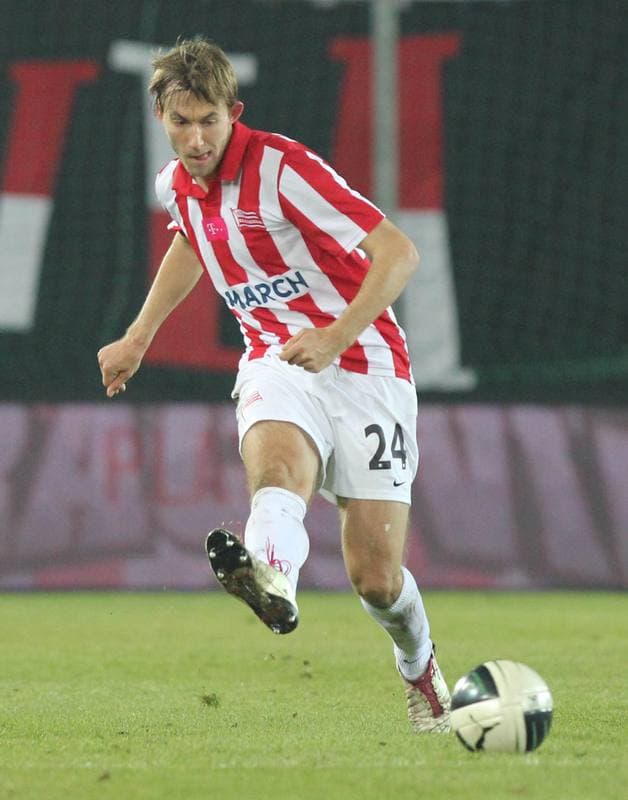 Football. T-Mobile Ekstraklasa. Cracovia Krakow - Zaglebie Lubin. 02.03.2012