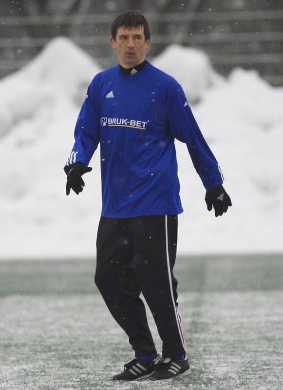 Football. Sparing. Ruch Radzionkow - LKS Nieciecza. 13.02.2010