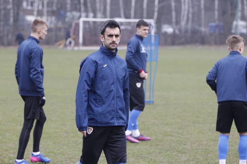 Football. Piast Gliwice. Training. 15.03.2017