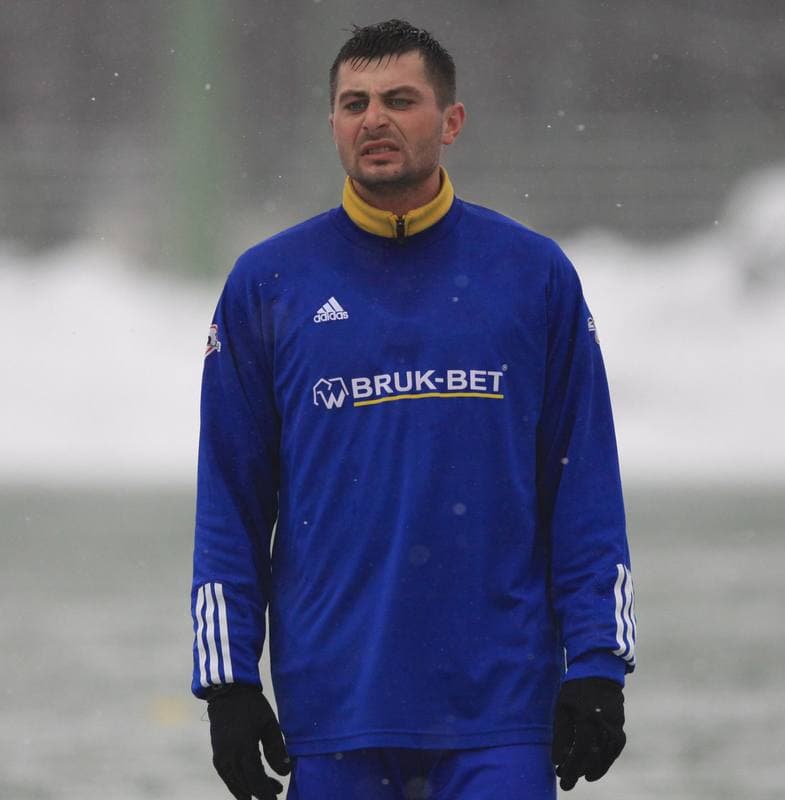 Football. Sparing. Ruch Radzionkow - LKS Nieciecza. 13.02.2010