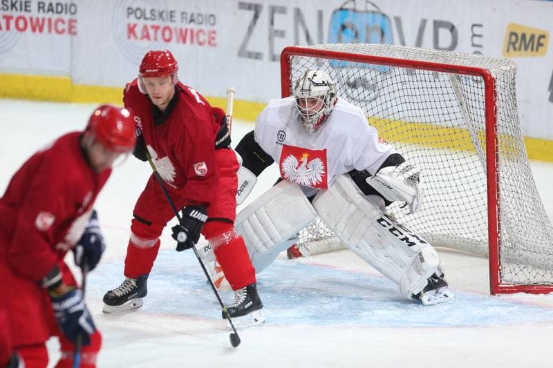 Ice Hockey. Poland national team. Training. 27.09.2017
