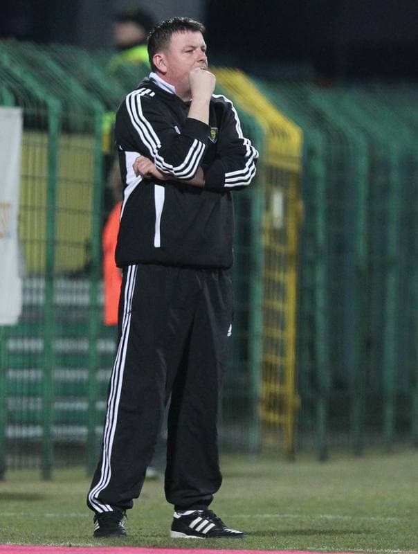 Football. Sparing. GKS Katowice - Ruch Radzionkow. 09.02.2011