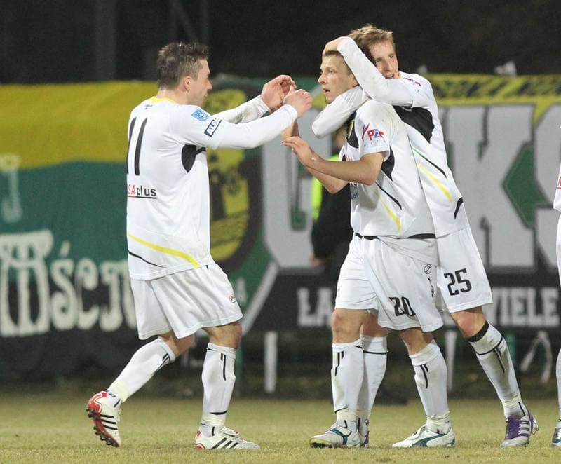 Football. Sparing. GKS Katowice - Ruch Radzionkow. 09.02.2011