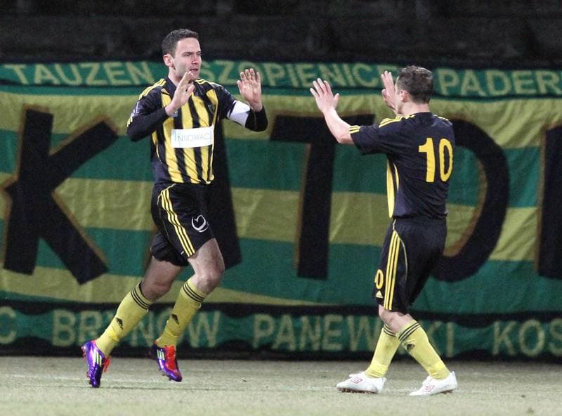 Football. Sparing. GKS Katowice - Ruch Radzionkow. 09.02.2011