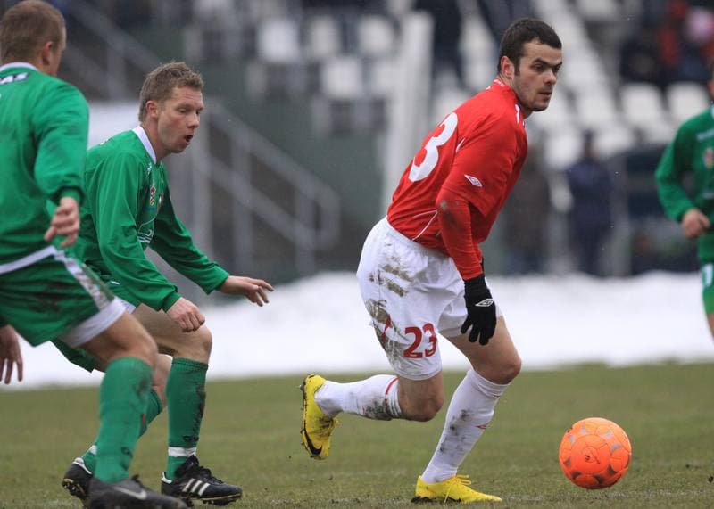 Football. Sparing. Polonia Bytom - MFK Ruzomberok. 19.02.2010