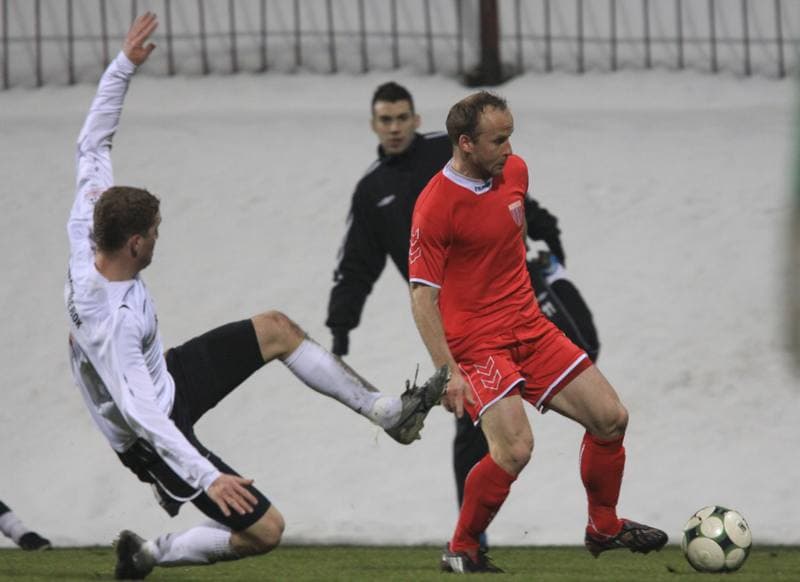 Football. Sparing. Polonia Bytom - MFK Ruzomberok. 19.02.2010