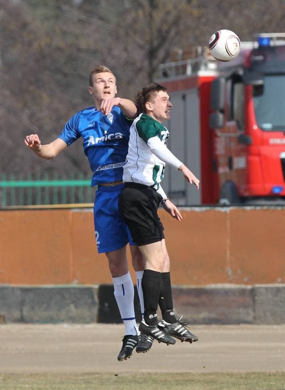 Football. II liga. ROW Rybnik - Baltyk Gdynia. 18.03.2012