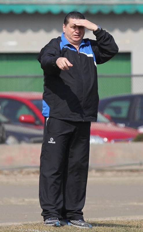 Football. II liga. ROW Rybnik - Baltyk Gdynia. 18.03.2012