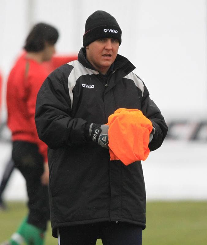 Football. Sparing. Zaglebie Sosnowiec - Wisla Krakow. 19.02.2010
