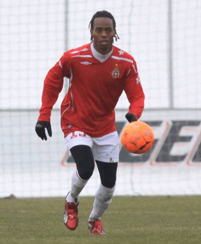 Football. Sparing. Zaglebie Sosnowiec - Wisla Krakow. 19.02.2010