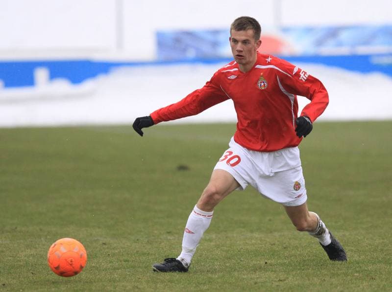 Football. Sparing. Zaglebie Sosnowiec - Wisla Krakow. 19.02.2010