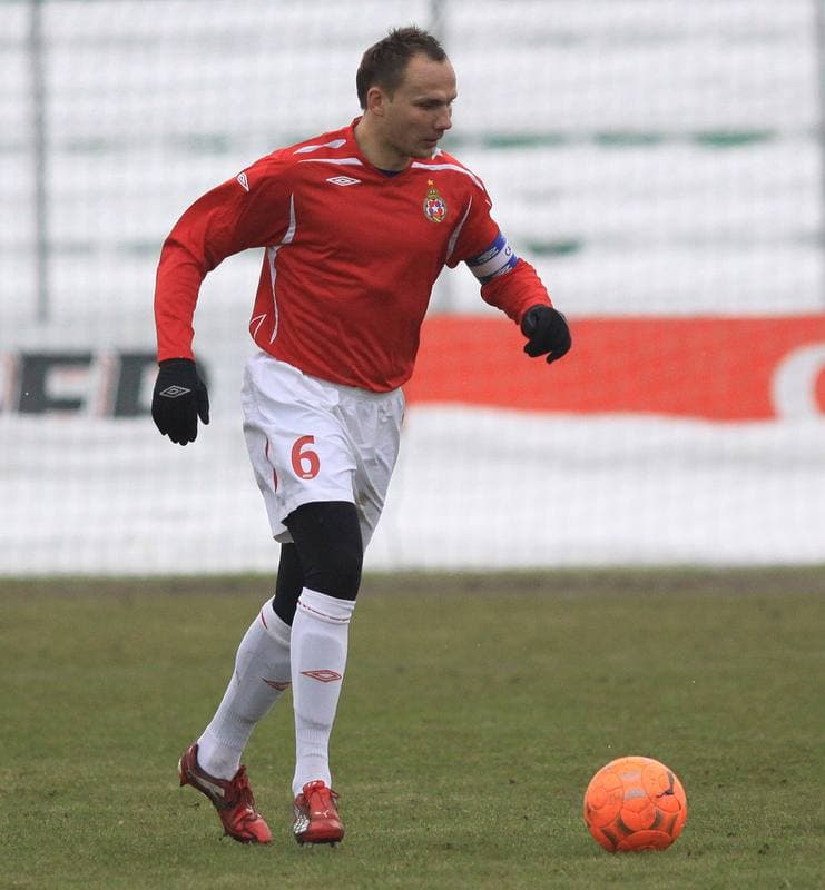 Football. Sparing. Zaglebie Sosnowiec - Wisla Krakow. 19.02.2010