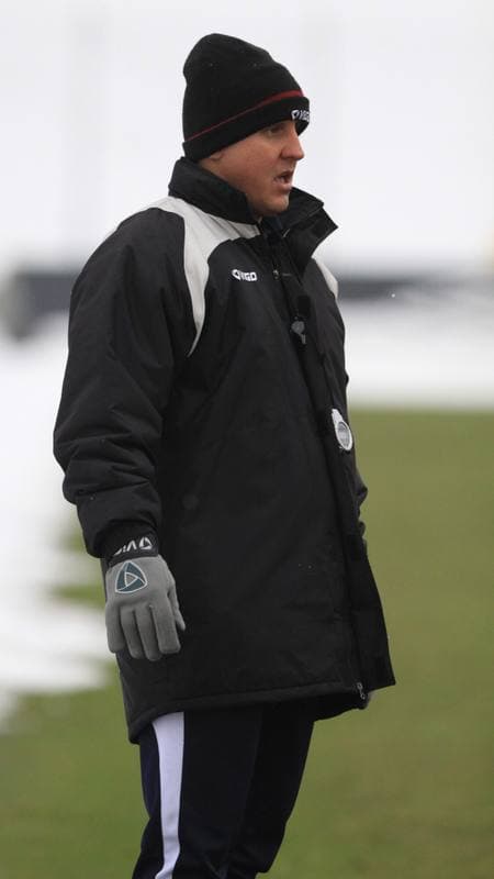 Football. Sparing. Zaglebie Sosnowiec - Wisla Krakow. 19.02.2010