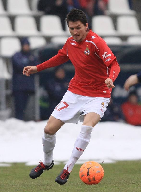 Football. Sparing. Zaglebie Sosnowiec - Wisla Krakow. 19.02.2010