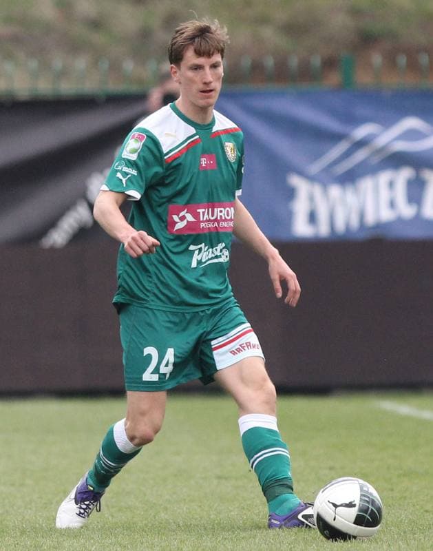 Football. T-Mobile Ekstraklasa. Podbeskidzie Bielsko-Biala - Slask Wroclaw. 14.04.2012