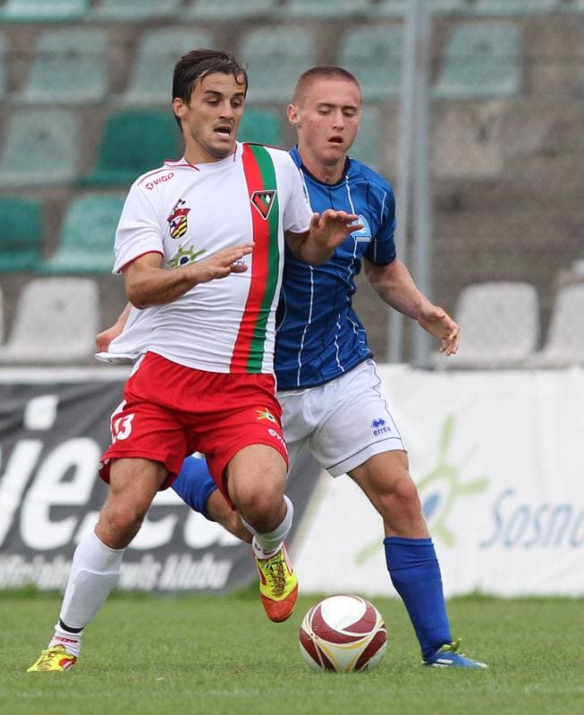 Football. Puchar Polski. Zaglebie Sosnowiec - Stal Rzeszow. 18.07.2012