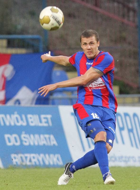 Football. I liga. Polonia Bytom - Termalica Bruk-Bet Nieciecza. 20.08.2011