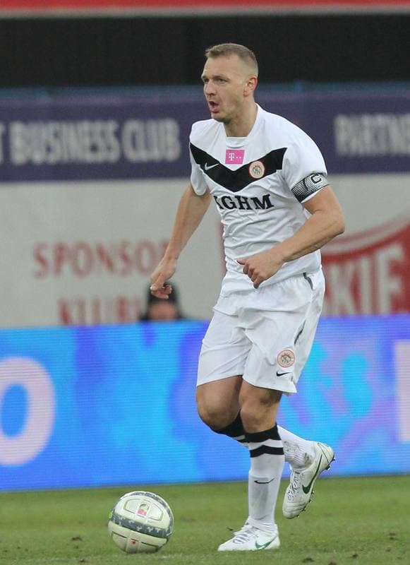 Football. T-Mobile Ekstraklasa. Piast Gliwice - Zaglebie Lubin. 02.03.2013
