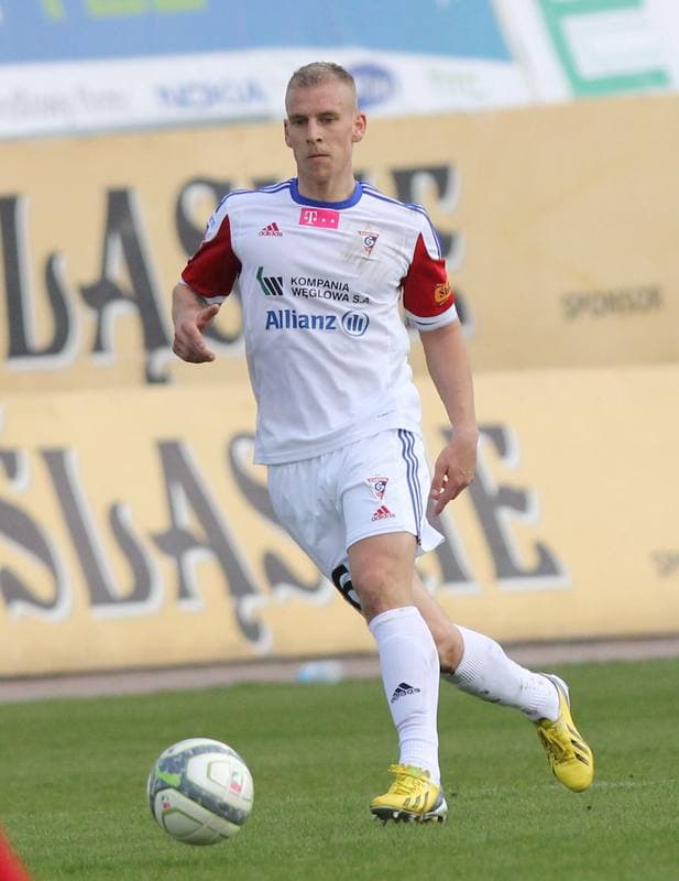 Football. T-Mobile Ekstraklasa. Gornik Zabrze - Podbeskidzie Bielsko-Biala. 27.04.2012