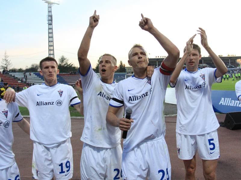 Football. I liga. Gornik Zabrze - MKS Kluczbork. 28.04.2010