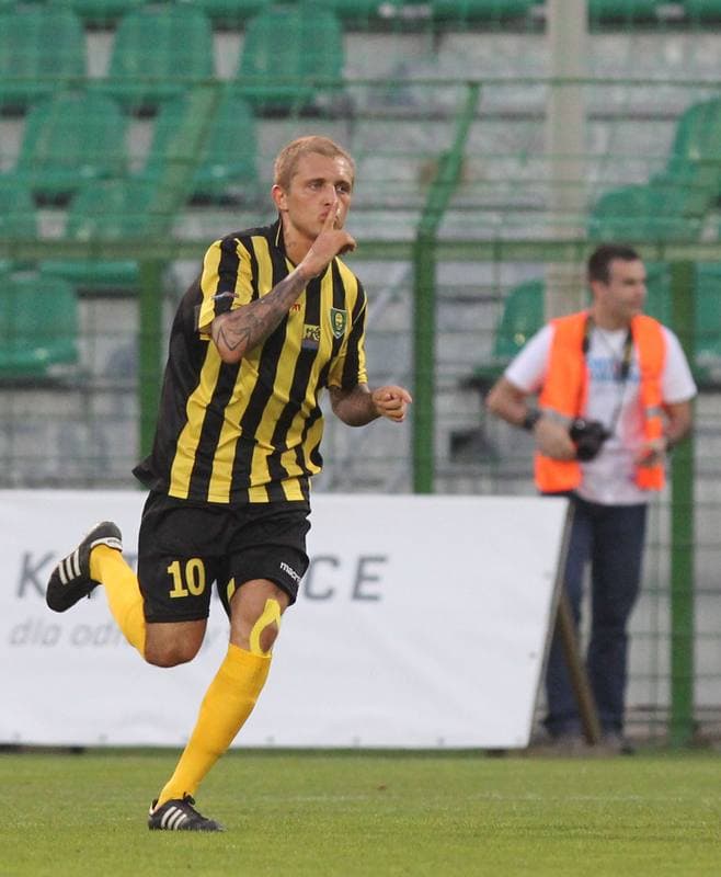 Football. I liga. GKS Katowice - Flota Swinoujscie. 14.11.2010