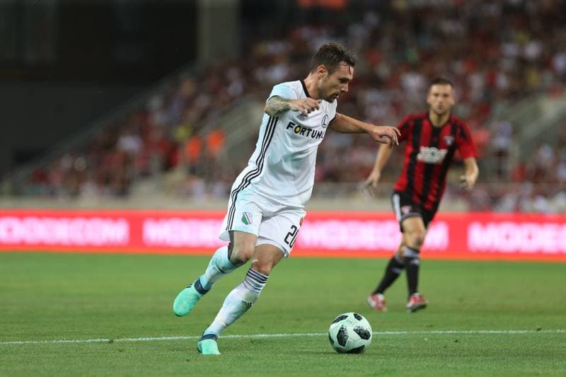 Football. UEFA Champions League. Spartak Trnava - Legia Warsaw. 31.07.2018