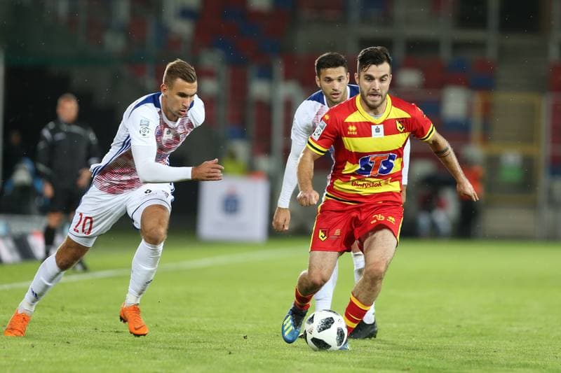 Football. Lotto Ekstraklasa. Gornik Zabrze - Jagiellonia Bialystok. 23.09.2018