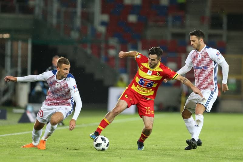 Football. Lotto Ekstraklasa. Gornik Zabrze - Jagiellonia Bialystok. 23.09.2018