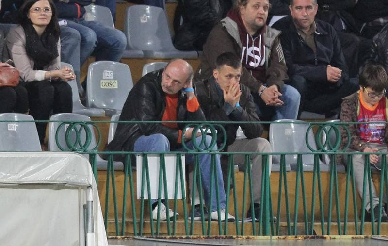 Football. T-Mobile Ekstraklasa. Podbeskidzie Bielsko Biala - Ruch Chorzow. 24.10.2013