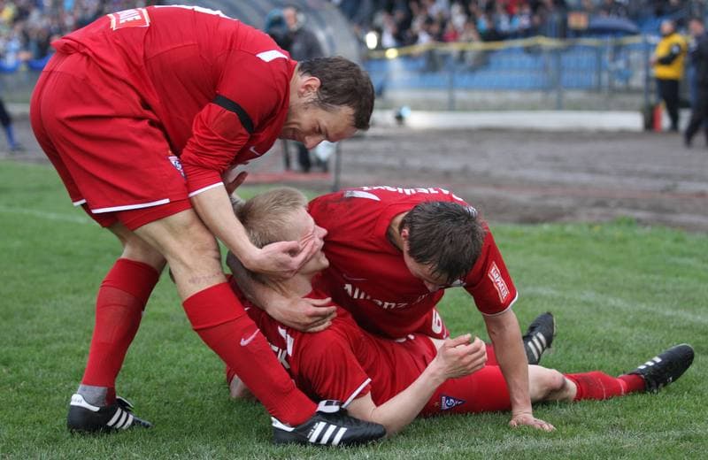 Football. I liga. Motor Lublin - Gornik Zabrze. 01.05.2010