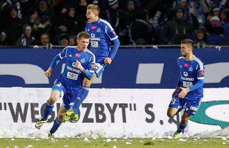 Football. T-Mobile Ekstraklasa. Ruch Chorzow - Gornik Zabrze. 07.12.2013