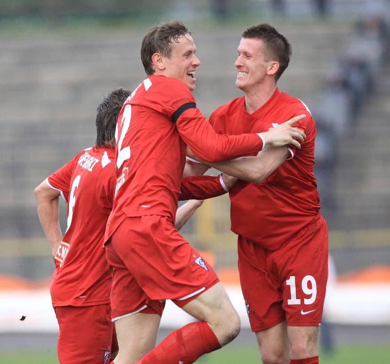 Football. I liga. Motor Lublin - Gornik Zabrze. 01.05.2010
