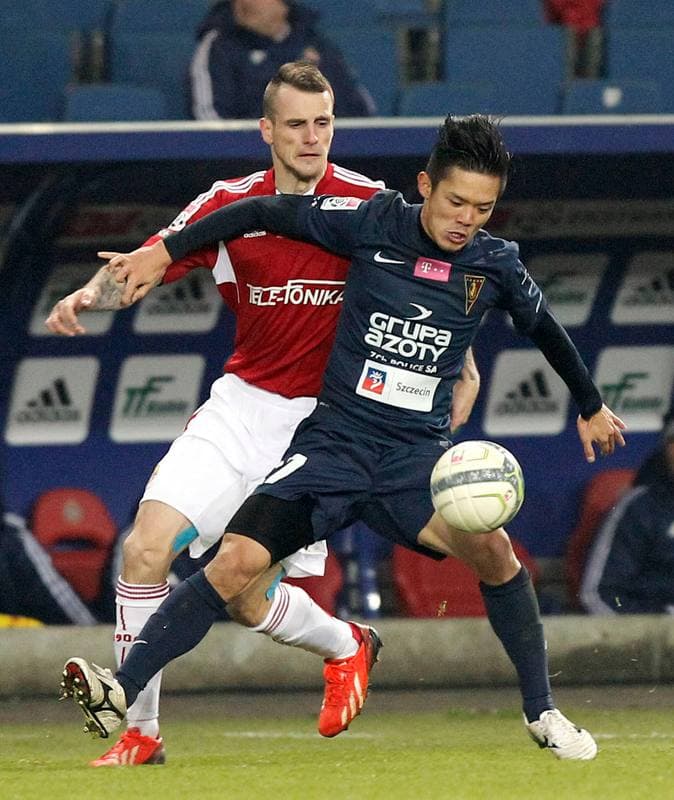 Football. T-Mobile Ekstraklasa. Wisla Krakow - Pogon Szczecin. 16.12.2013