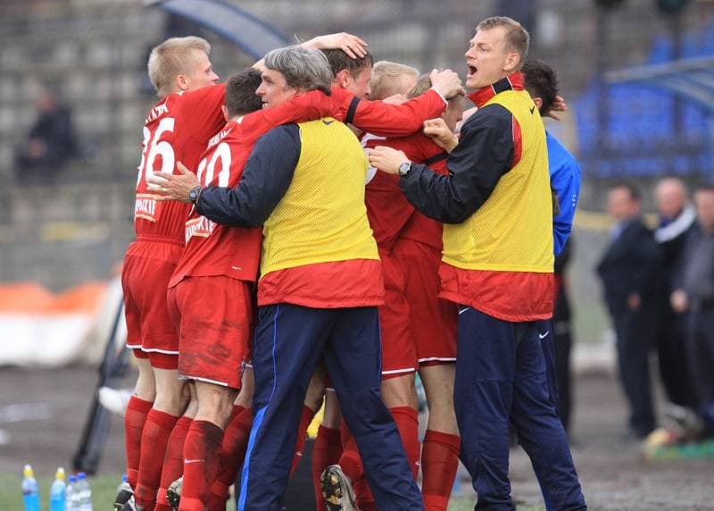 Football. I liga. Motor Lublin - Gornik Zabrze. 01.05.2010
