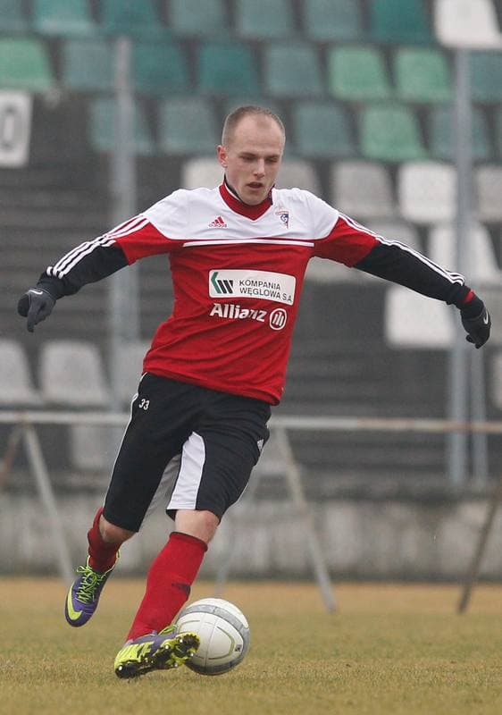 Football. Sparing. Zaglebie Sosnowiec - Gornik Zabrze. 18.01.2014