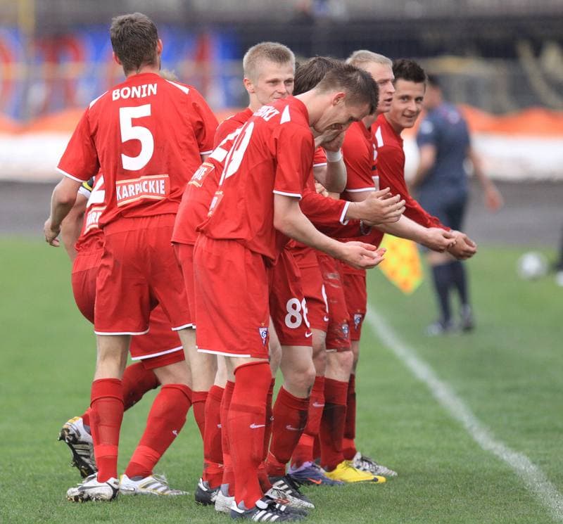 Football. I liga. Motor Lublin - Gornik Zabrze. 01.05.2010