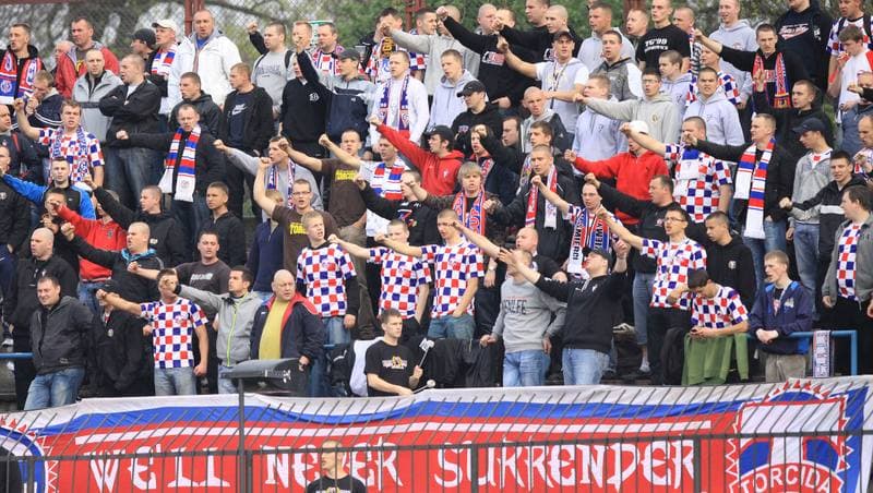 Football. I liga. Motor Lublin - Gornik Zabrze. 01.05.2010