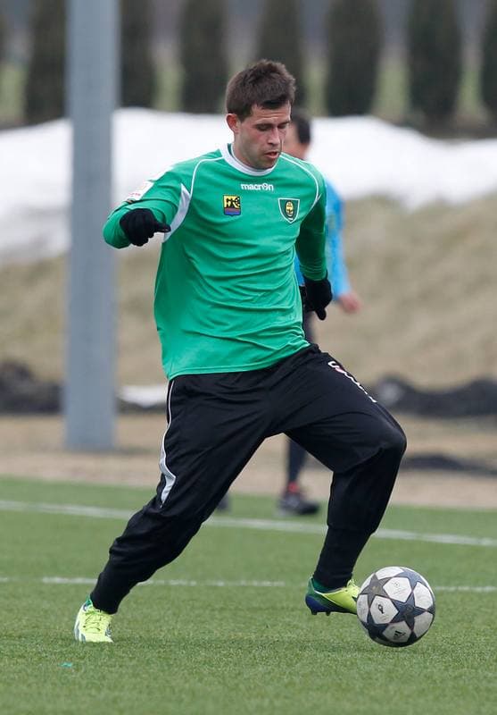 Football. Friendly Match. GKS Katowice - Rakow Czestochowa. 22.02.2014
