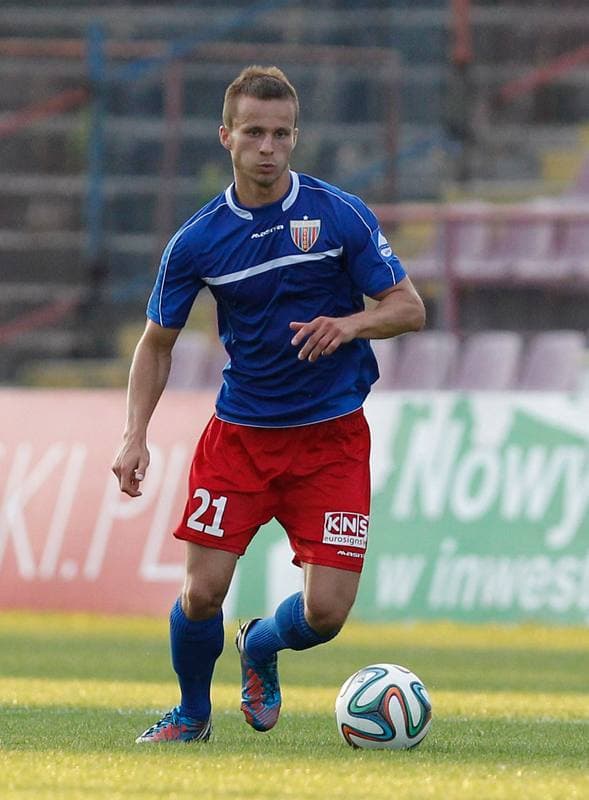 Football. III Liga Opolsko - Slaska. Polonia Bytom - Rekord Bielsko Biala. 10.08.2014