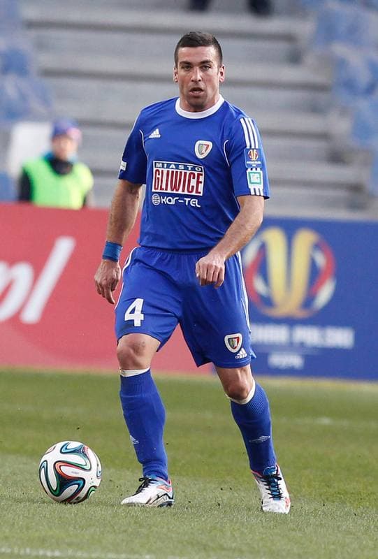 Football. T-Mobile Ekstraklasa. Podbeskidzie Bielsko Biala - Piast Gliwice. 03.11.2014