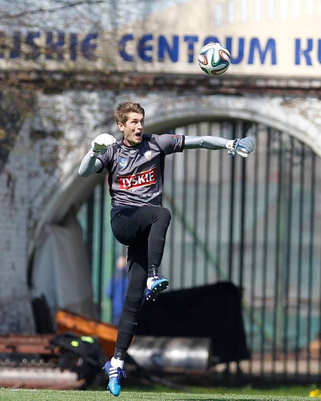 Football. I Liga. GKS Tychy - Wigry Suwalki. 25.04.2015