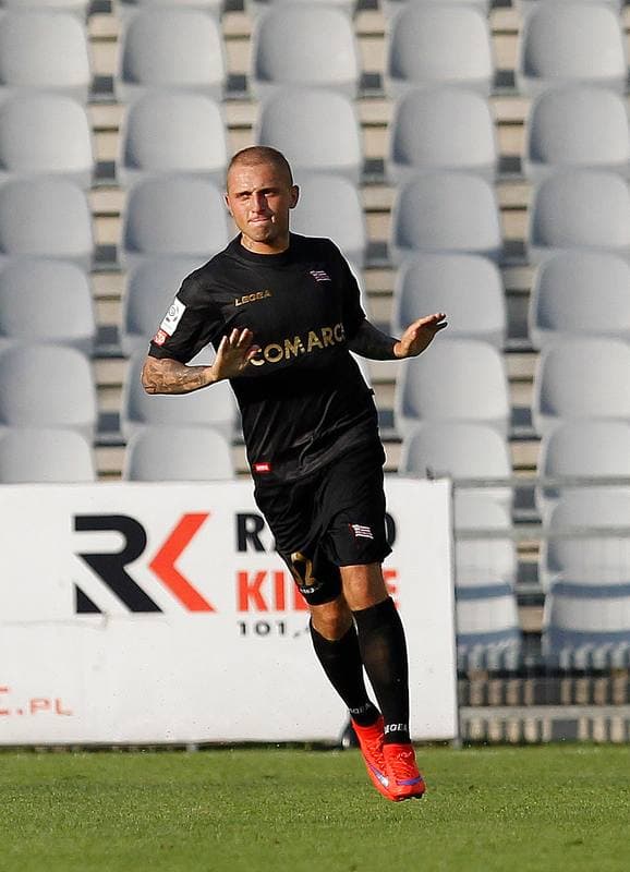 Football. PKO BP Ekstraklasa. Korona Kielce - Cracovia Krakow. 14.08.2015