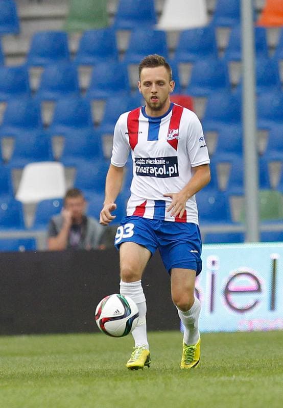 Football. PKO BP Ekstraklasa. Podbeskidzie Bielsko Biala - Pogon Szczecin. 17.08.2015