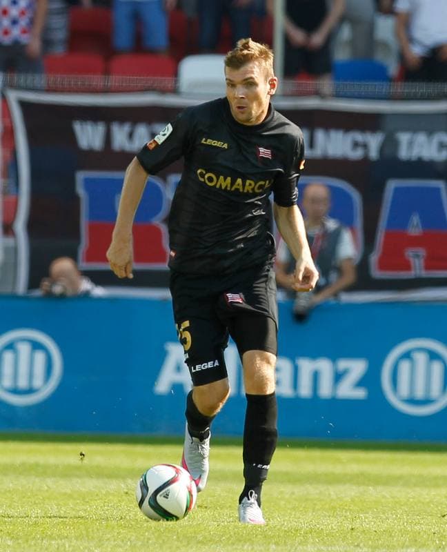 Football. T-Mobile Ekstraklasa. Gornik Zabrze - Cracovia Krakow. 28.10.2013