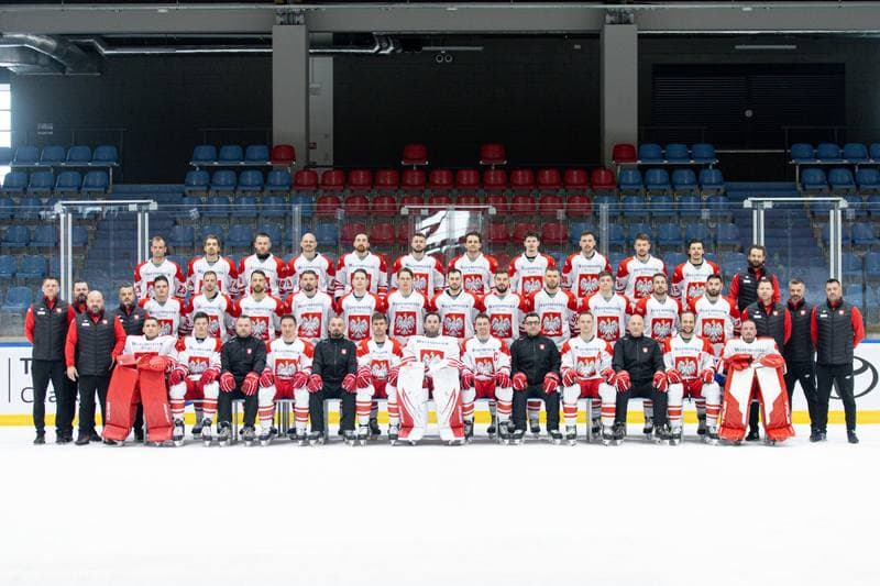 Ice Hockey. Poland national team. Photoshoot. 24.04.2024